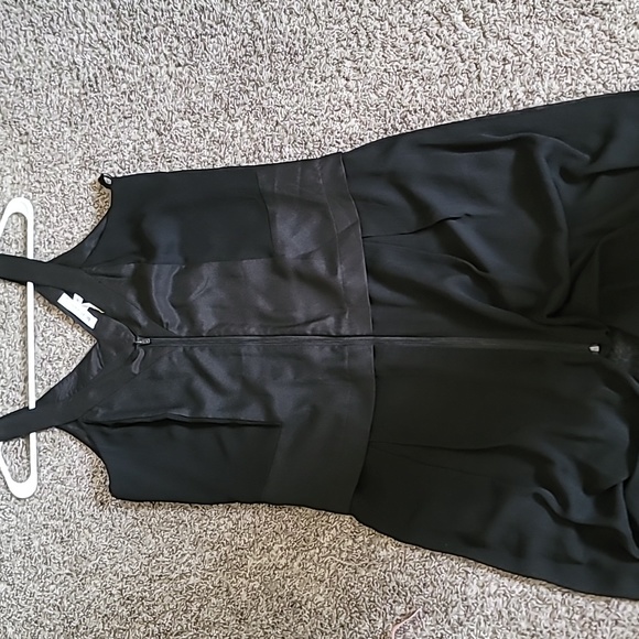 STUNNING NWT BCBG SHEER SATIN MAXI DRESS FRONT ZIPPER MINI SKIRT - Picture 14 of 15